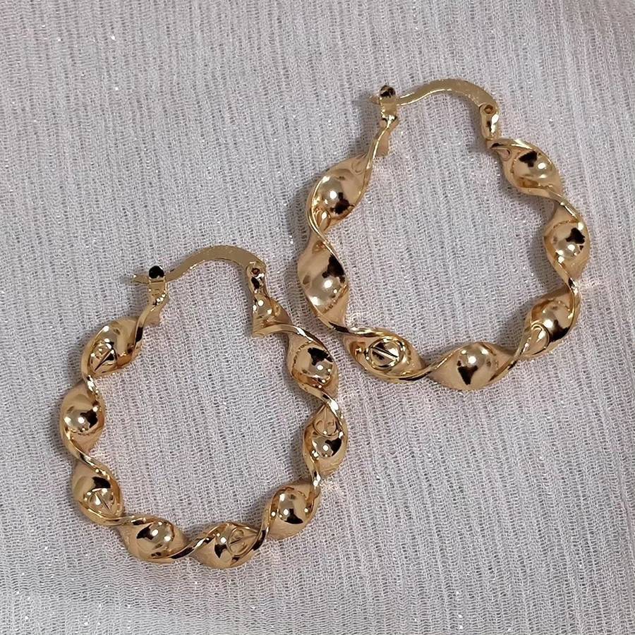 گوشواره طلا اسپرت