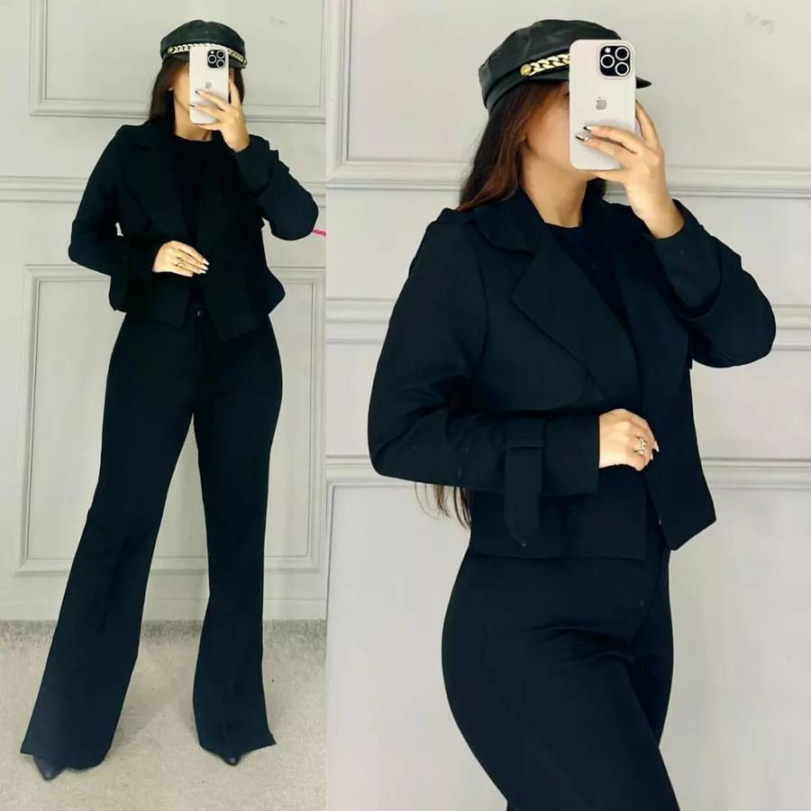 کت و شلوار زنانه مجلسی شیک 