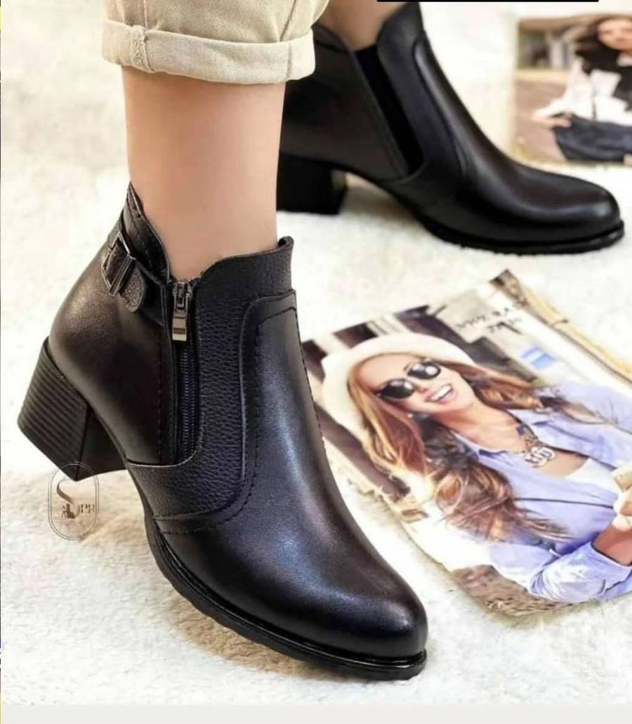 نیم بوت زنانه چرم مشهد