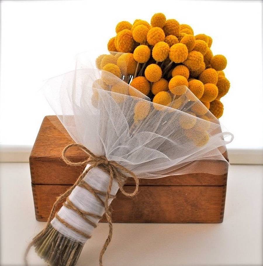 دسته گل عروس اروپایی 