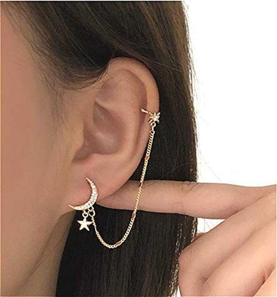 گوشواره طلا حلقه ای