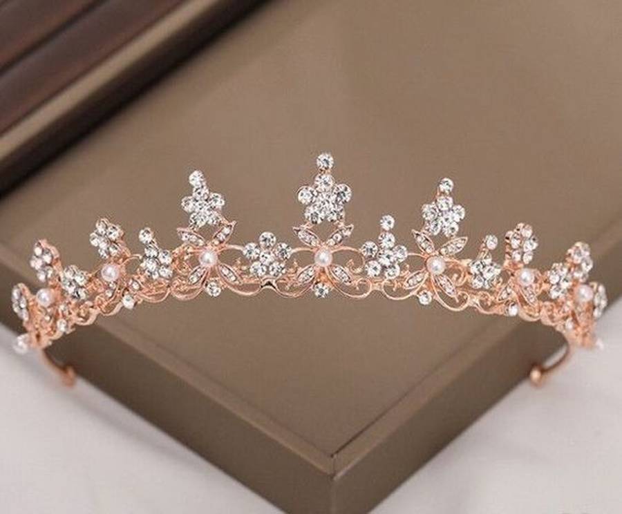 تاج عروس ساده و شیک 