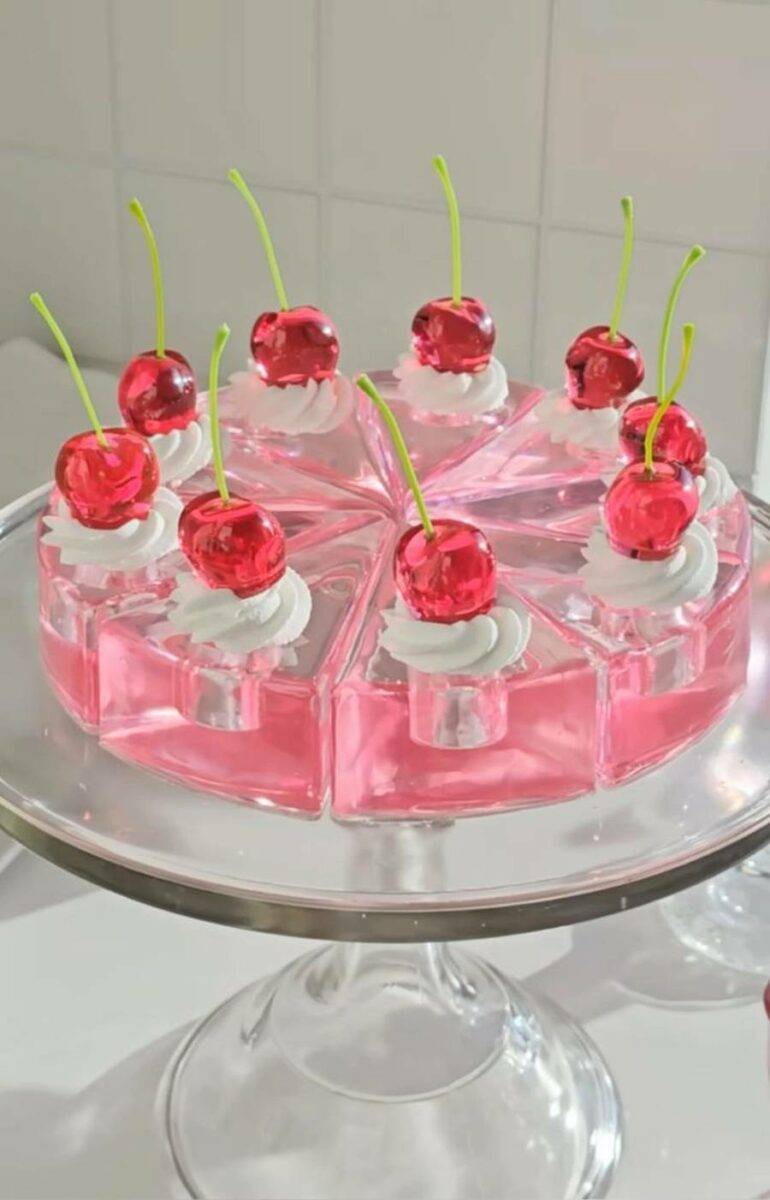 ژله در جام برای تولد