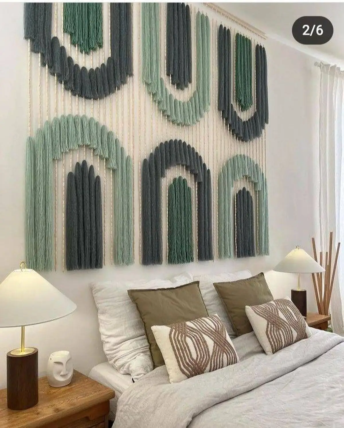 دیوارکوب مکرومه زیبا