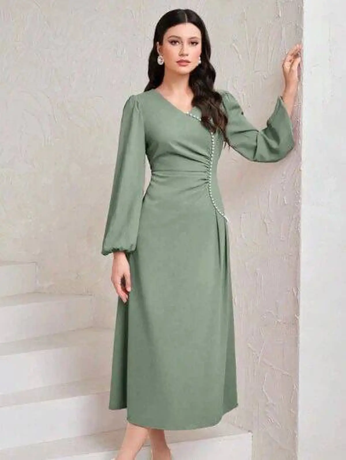 پیراهن مجلسی زنانه ساده 2024