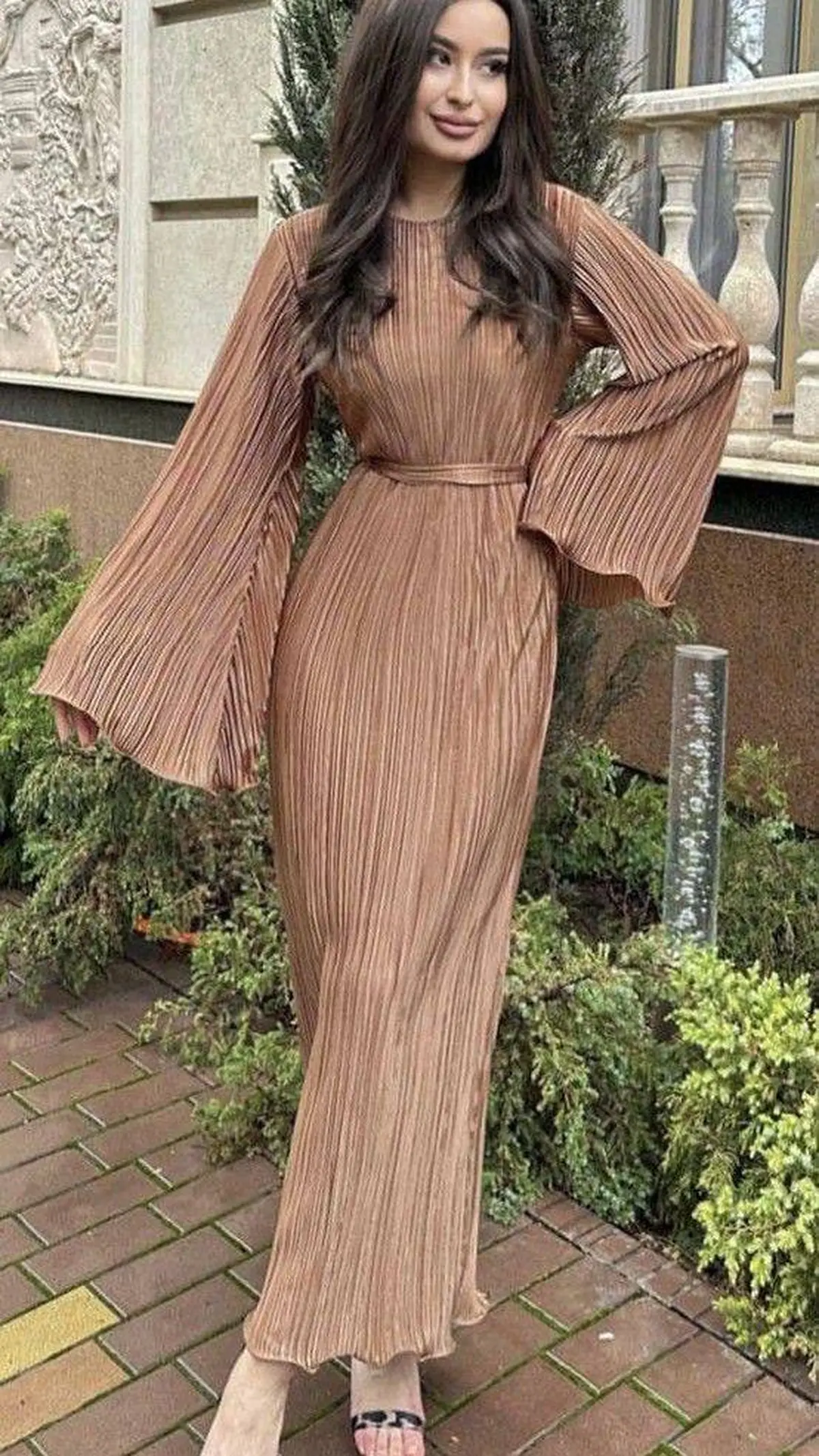 پیراهن مجلسی زنانه ساده جدید