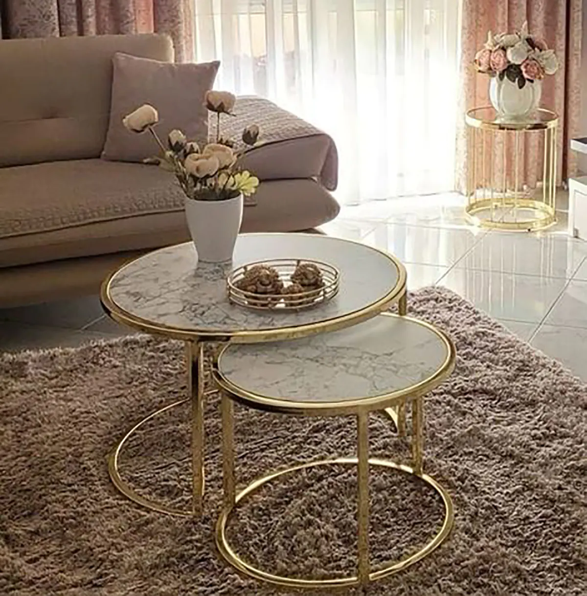 میز عسلی گرد جدید