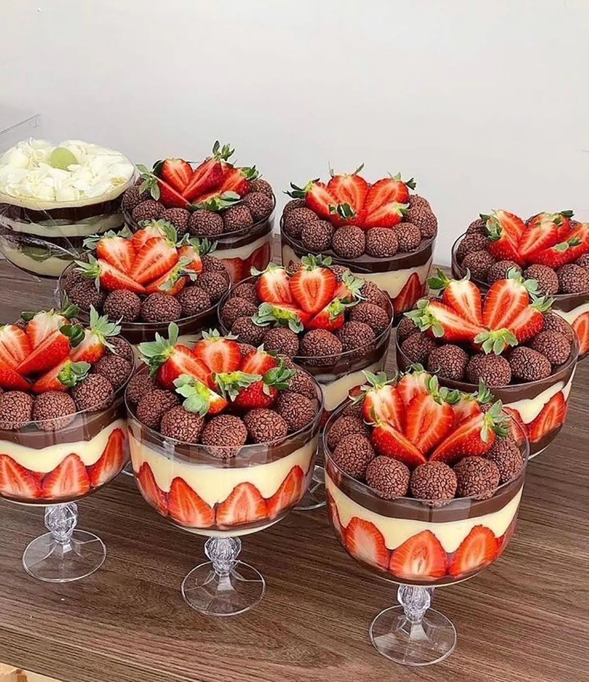 دسر تک نفره برای تولد
