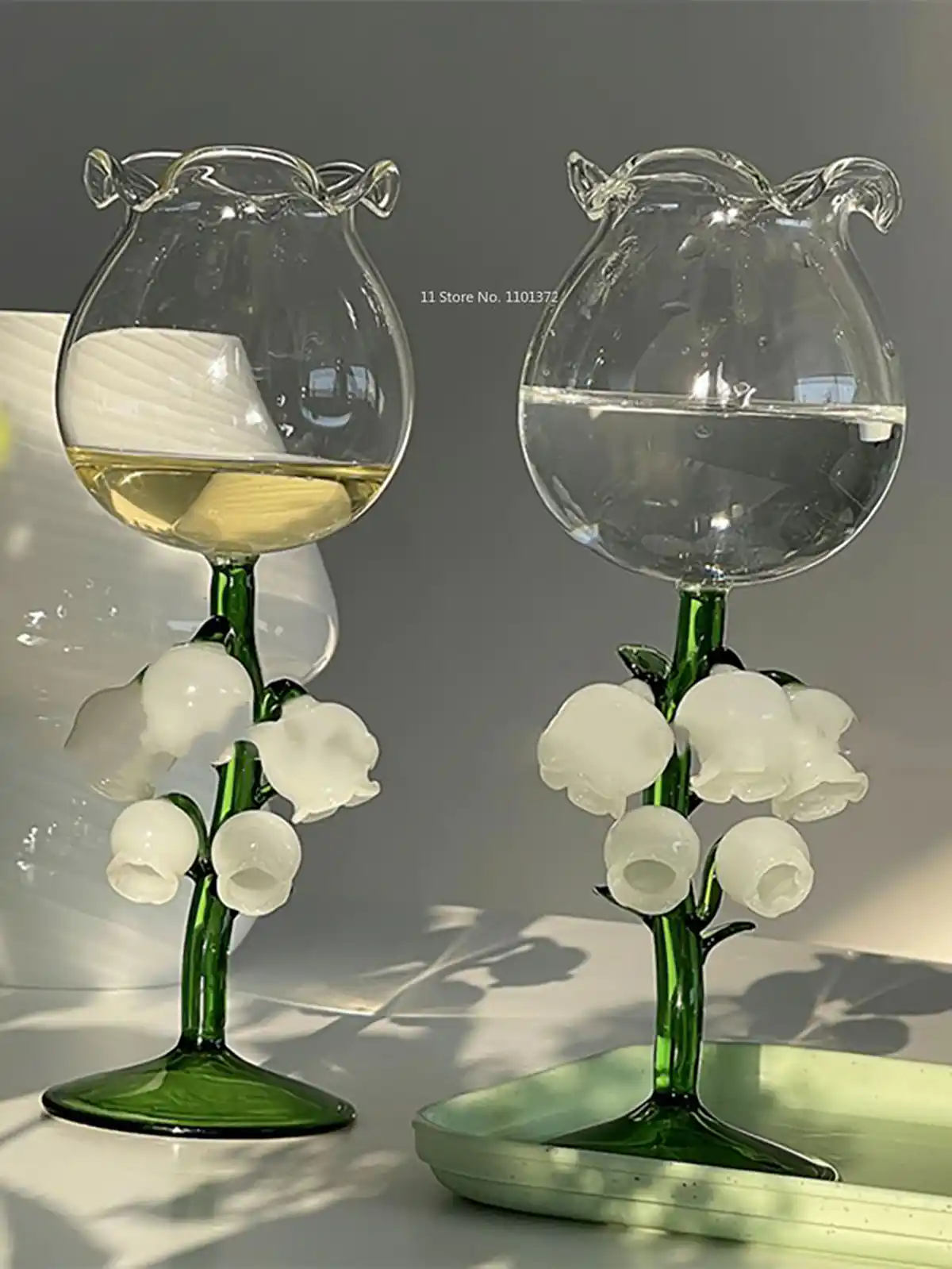لیوان پایه دار کریستال 