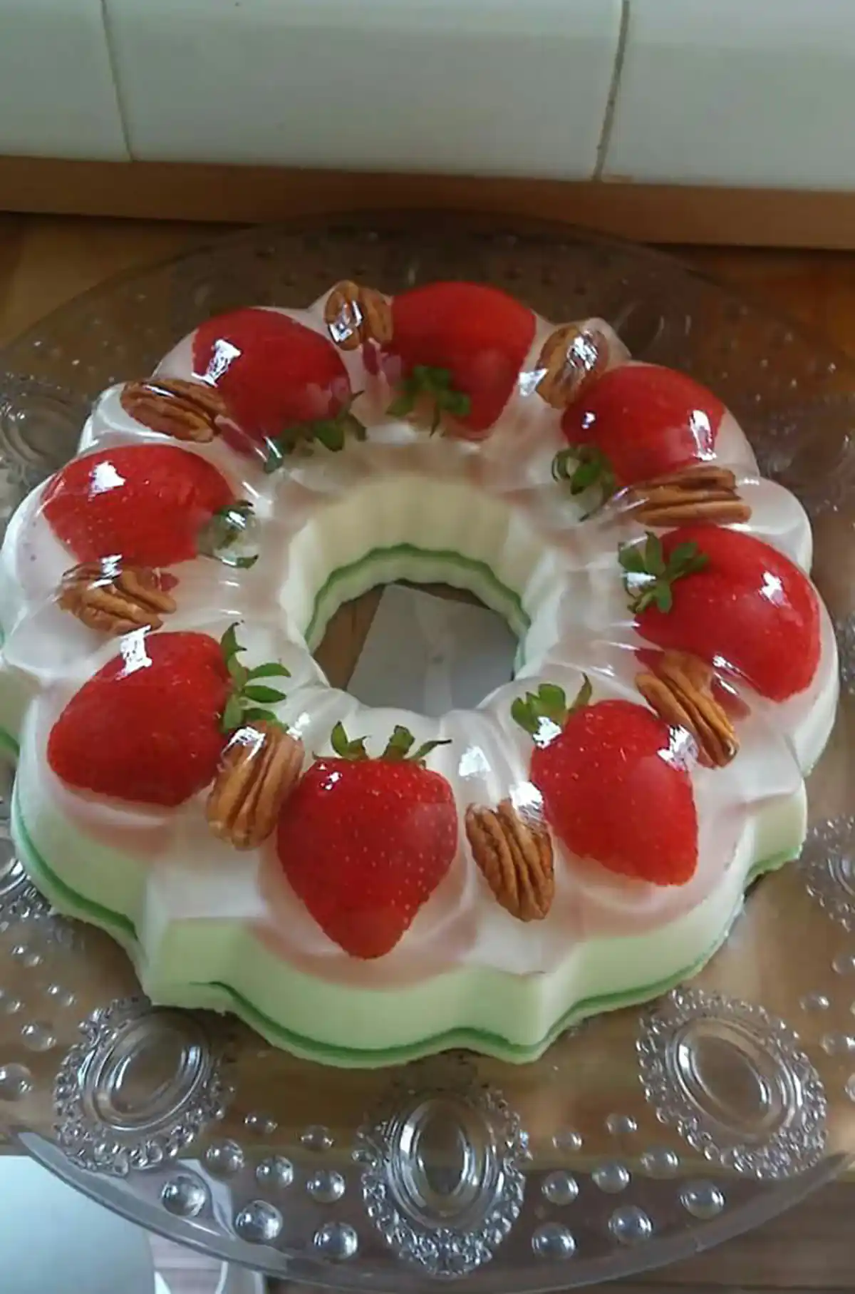ژله شب یلدا قالبی