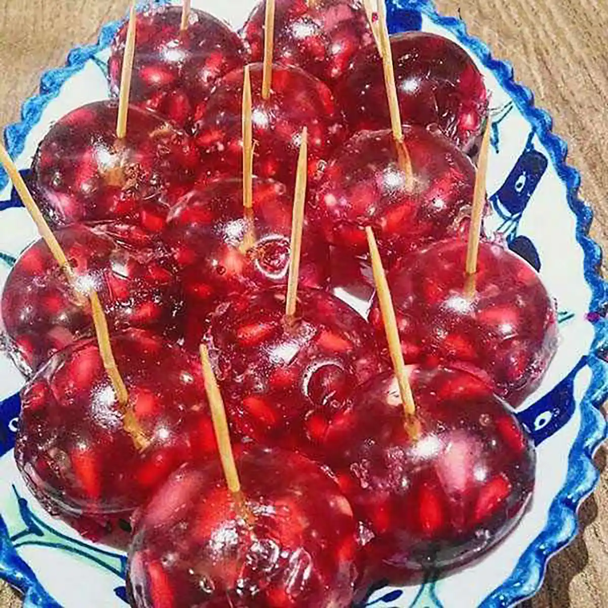 ژله شب یلدا برای عروس