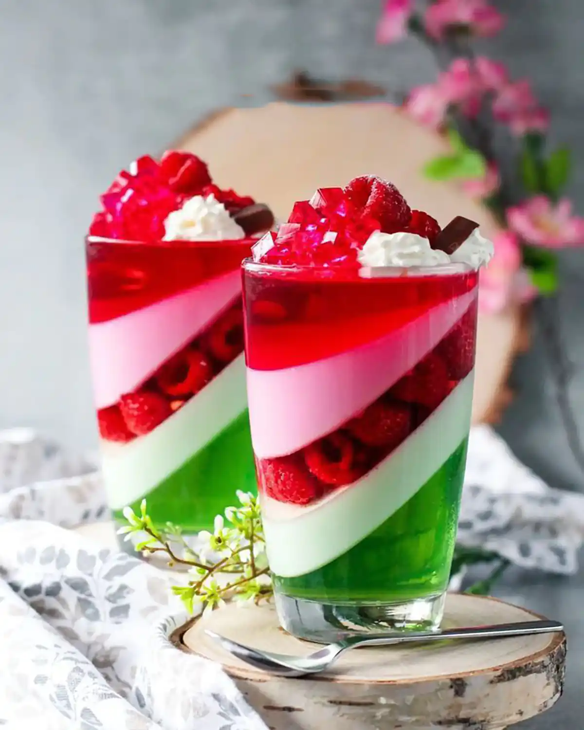 تزیین ژله یخچال عروس جدید