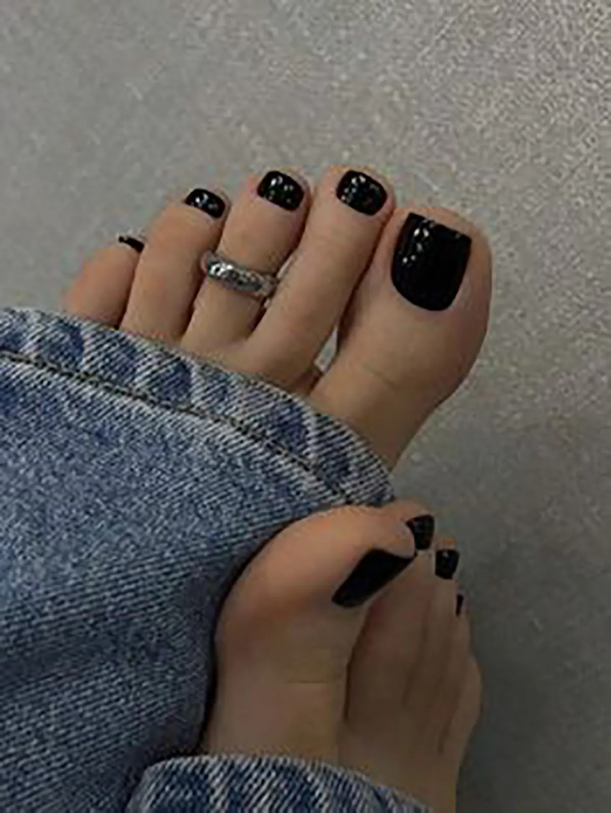 طراحی ناخن پا عروسکی
