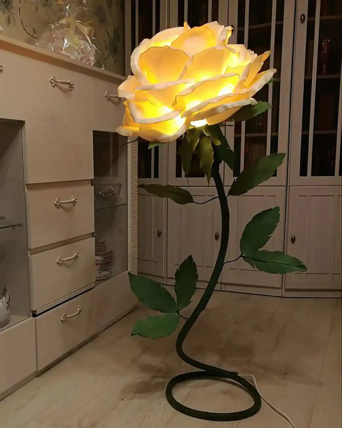 آباژور طرح گل