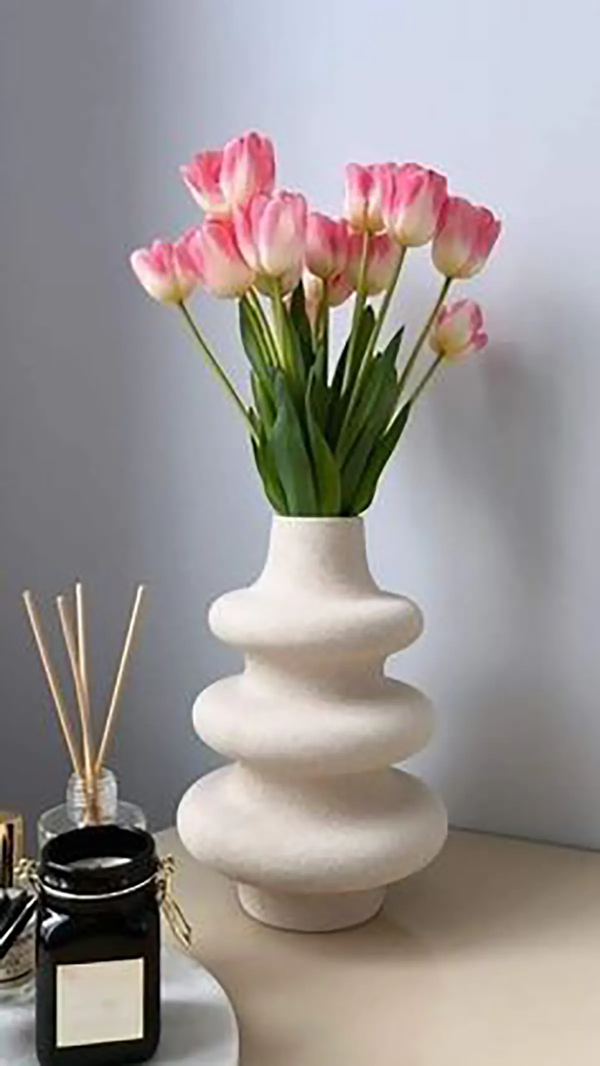 گلدان دکوری فانتزی رومیزی