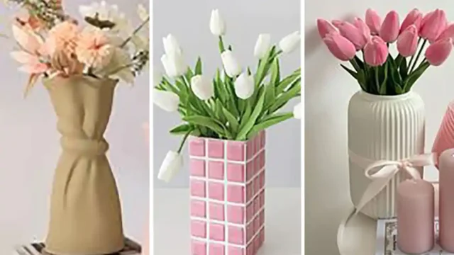 گلدان دکوری فانتزی رومیزی | انتخابی برای عاشقان مینیمالیسم