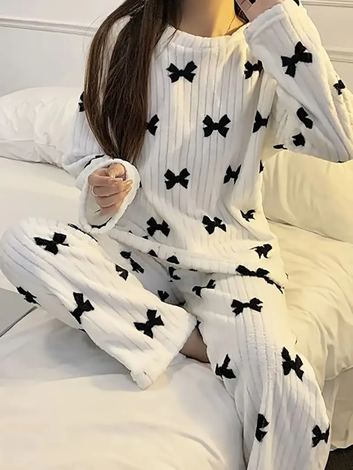 لباس خانگی زمستانی زنانه