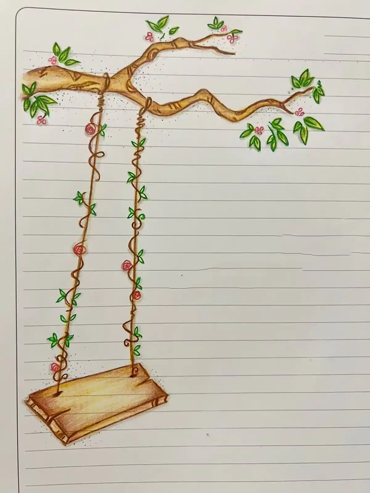 حاشیه دفتر مشق کلاس اول 