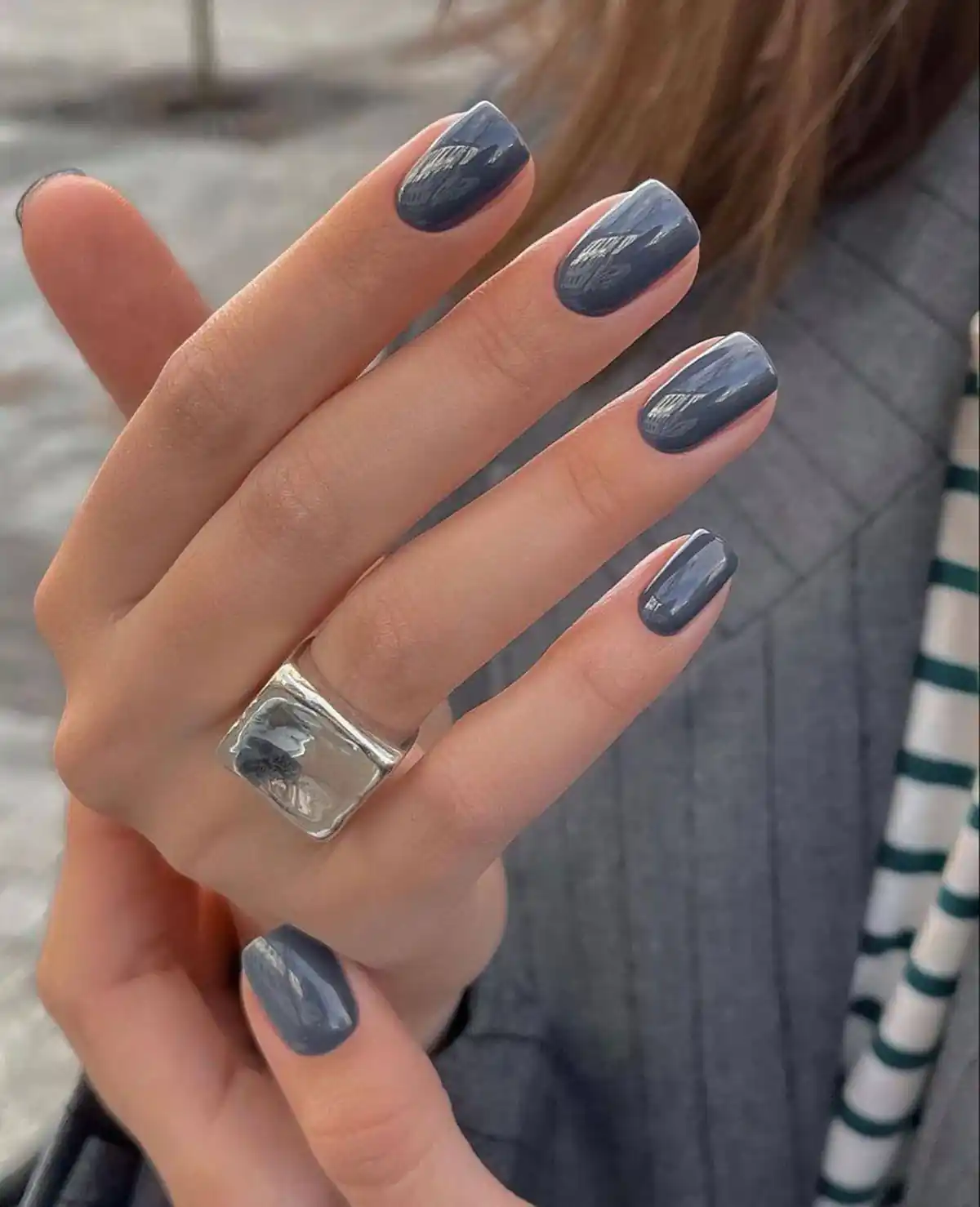 دیزاین ناخن کوتاه شیک
