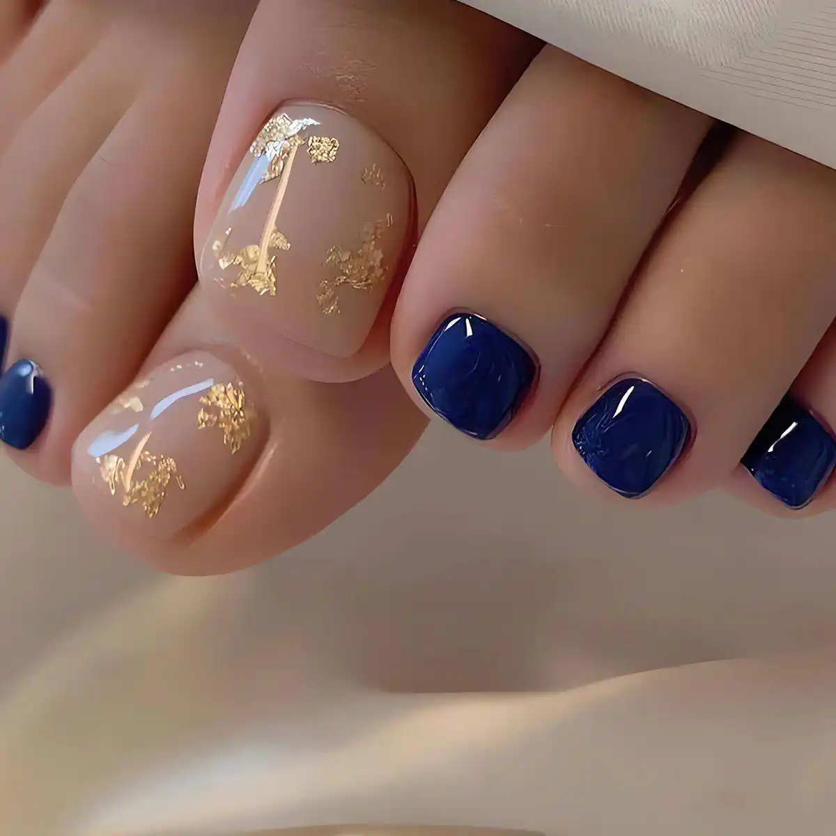 ایده ژلیش ناخن پا