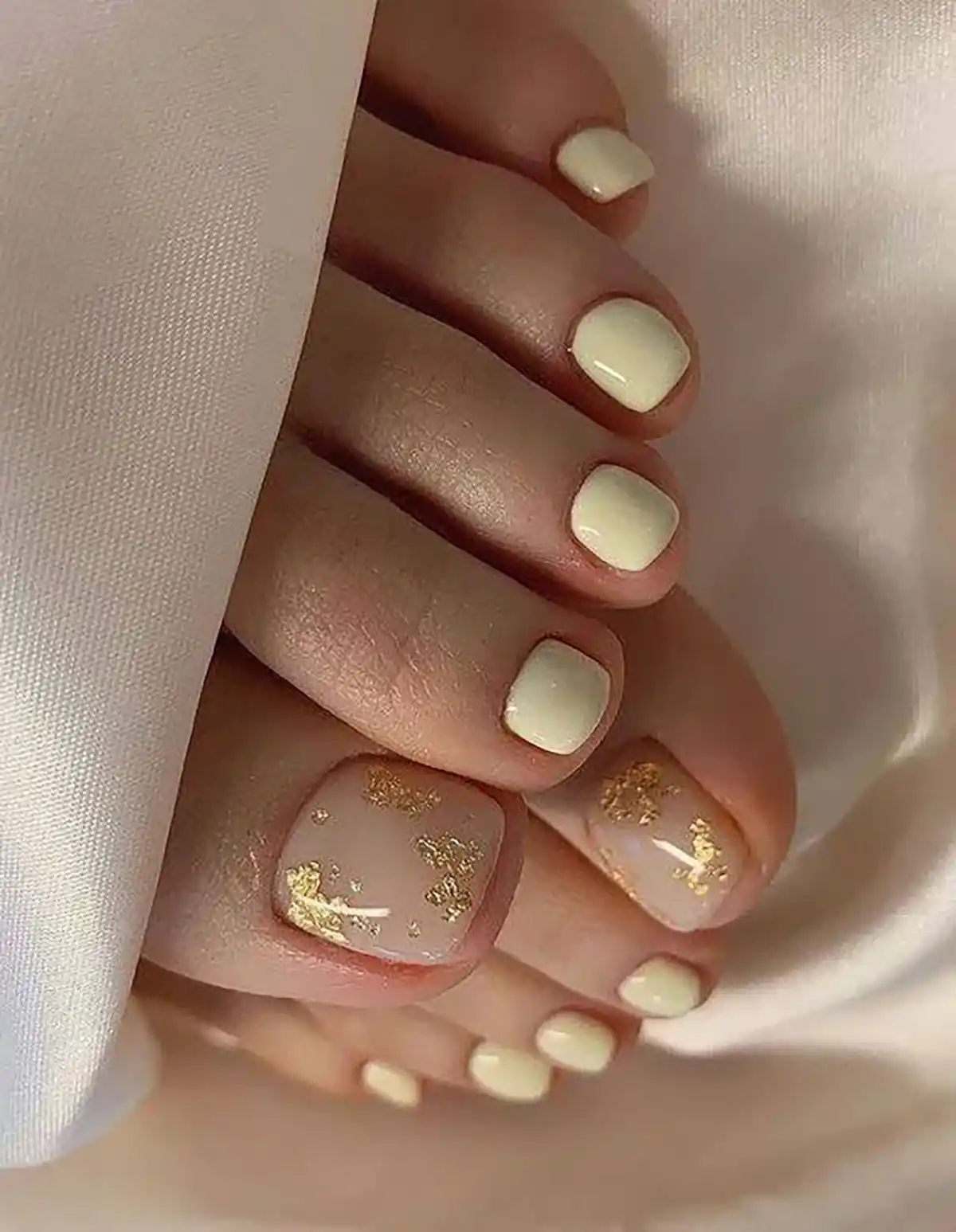 ایده ژلیش ناخن پا