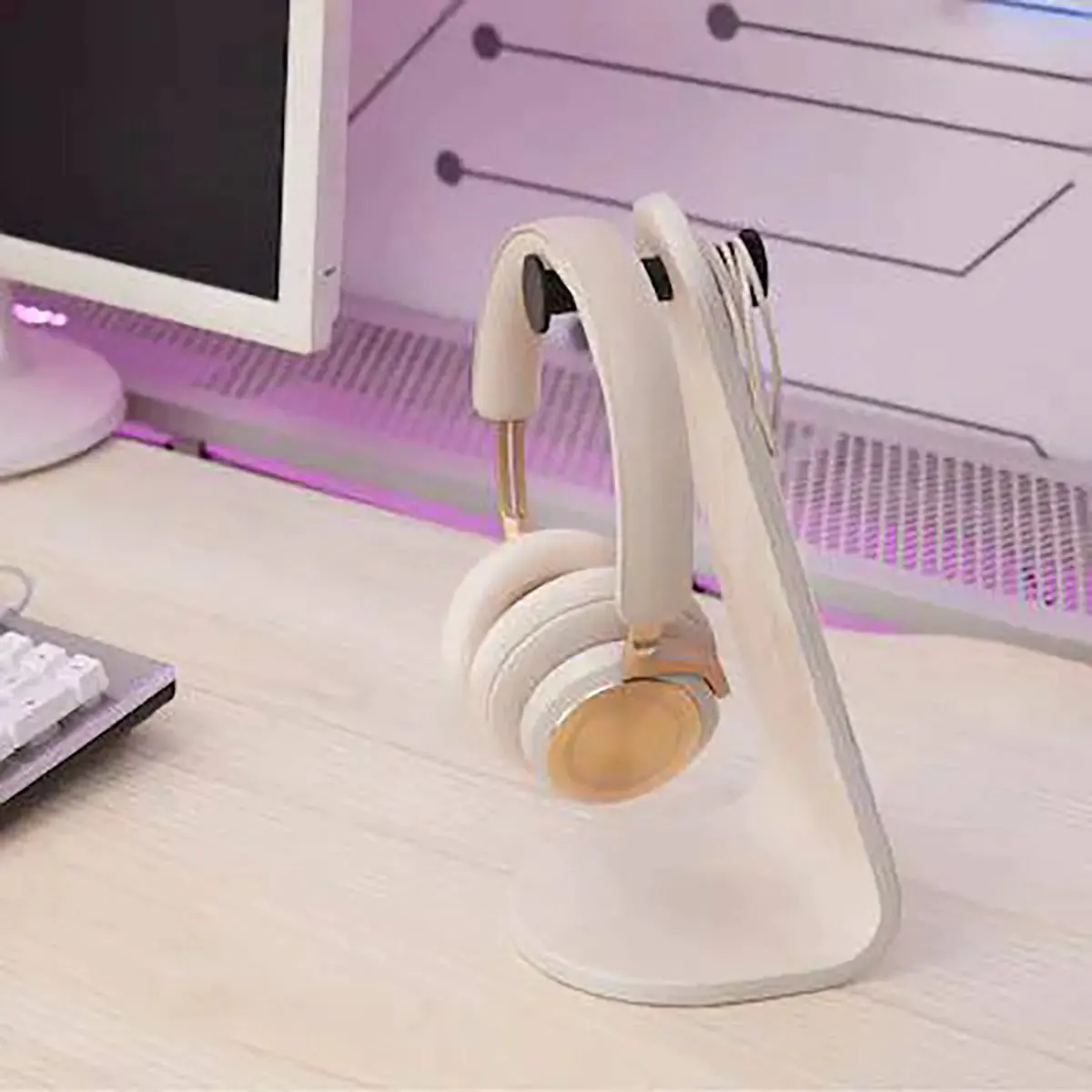 پایه نگهدارنده هدفون طرح جمجمه
