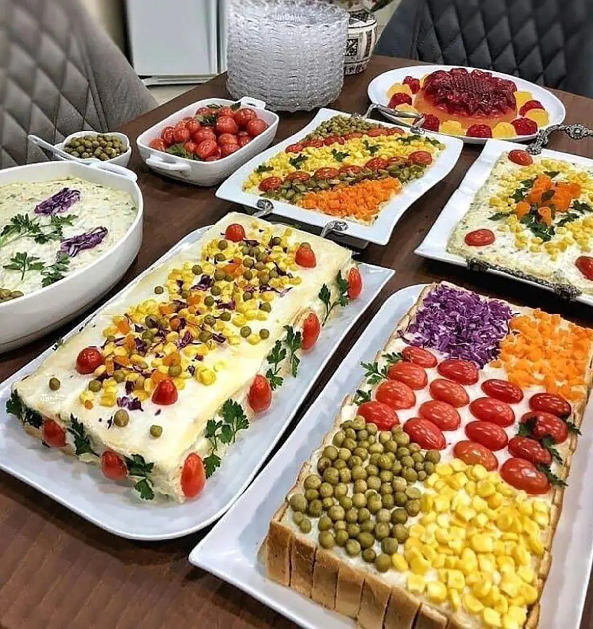 تزیین غذا برای مهمانی 1403