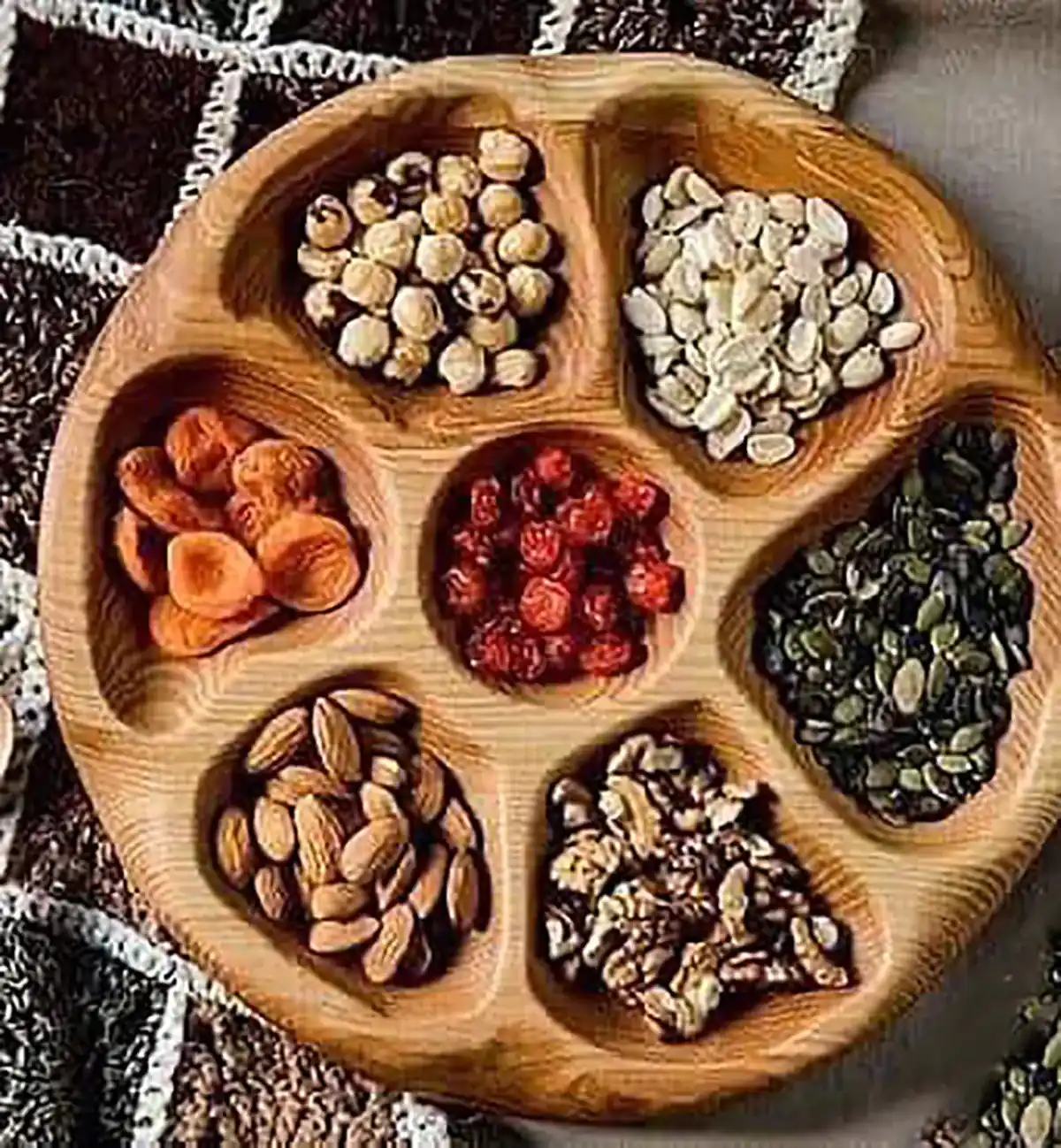 ظرف چوبی مزه