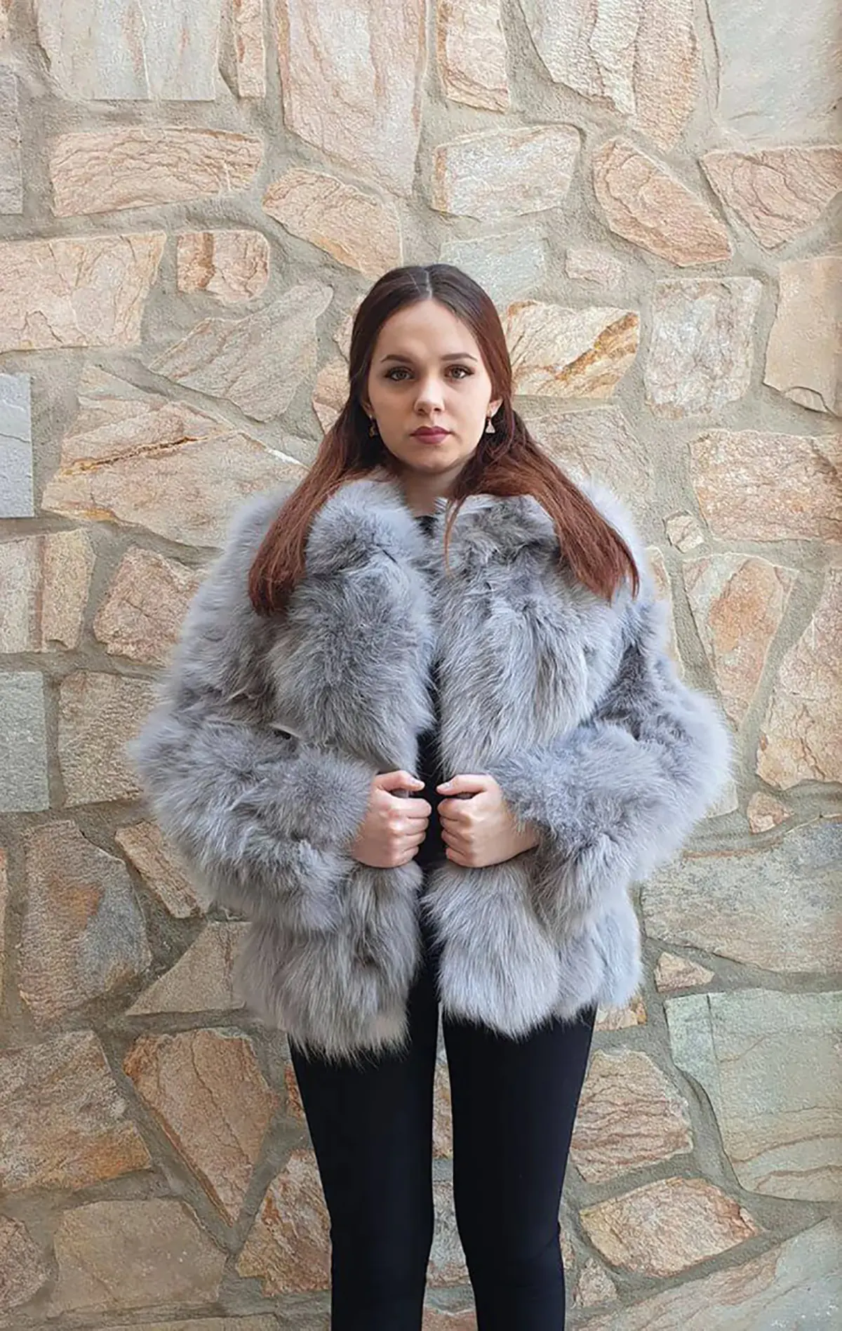 کت خزدار زنانه مجلسی