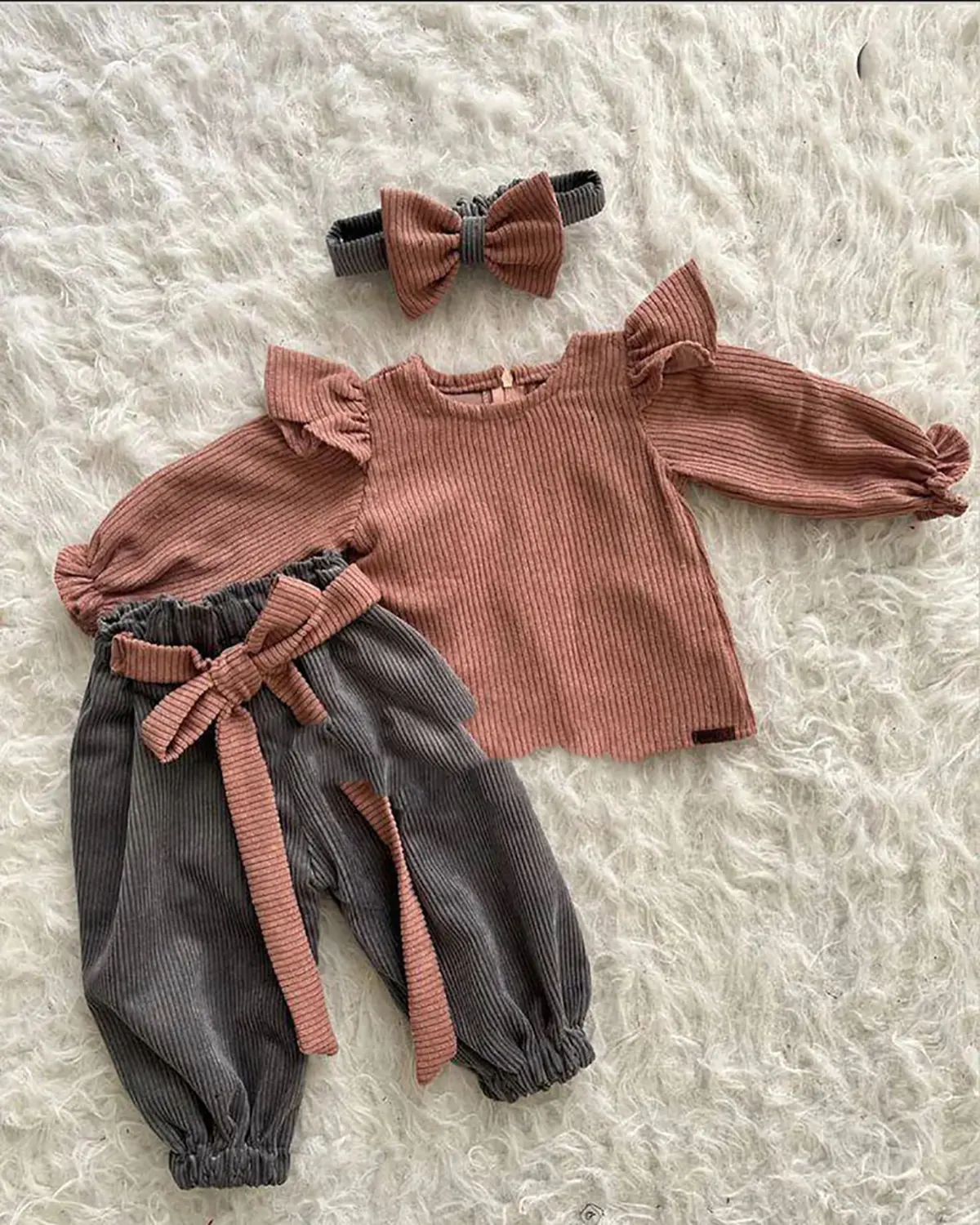 لباس بافتنی بچه گانه دخترانه