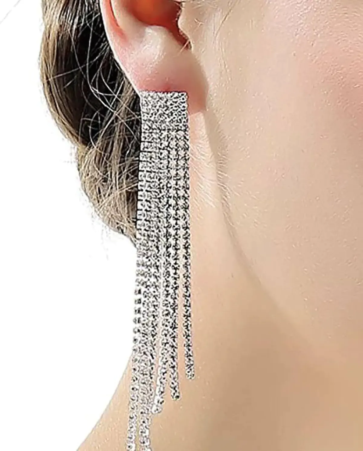 گوشواره آویز بلند مجلسی