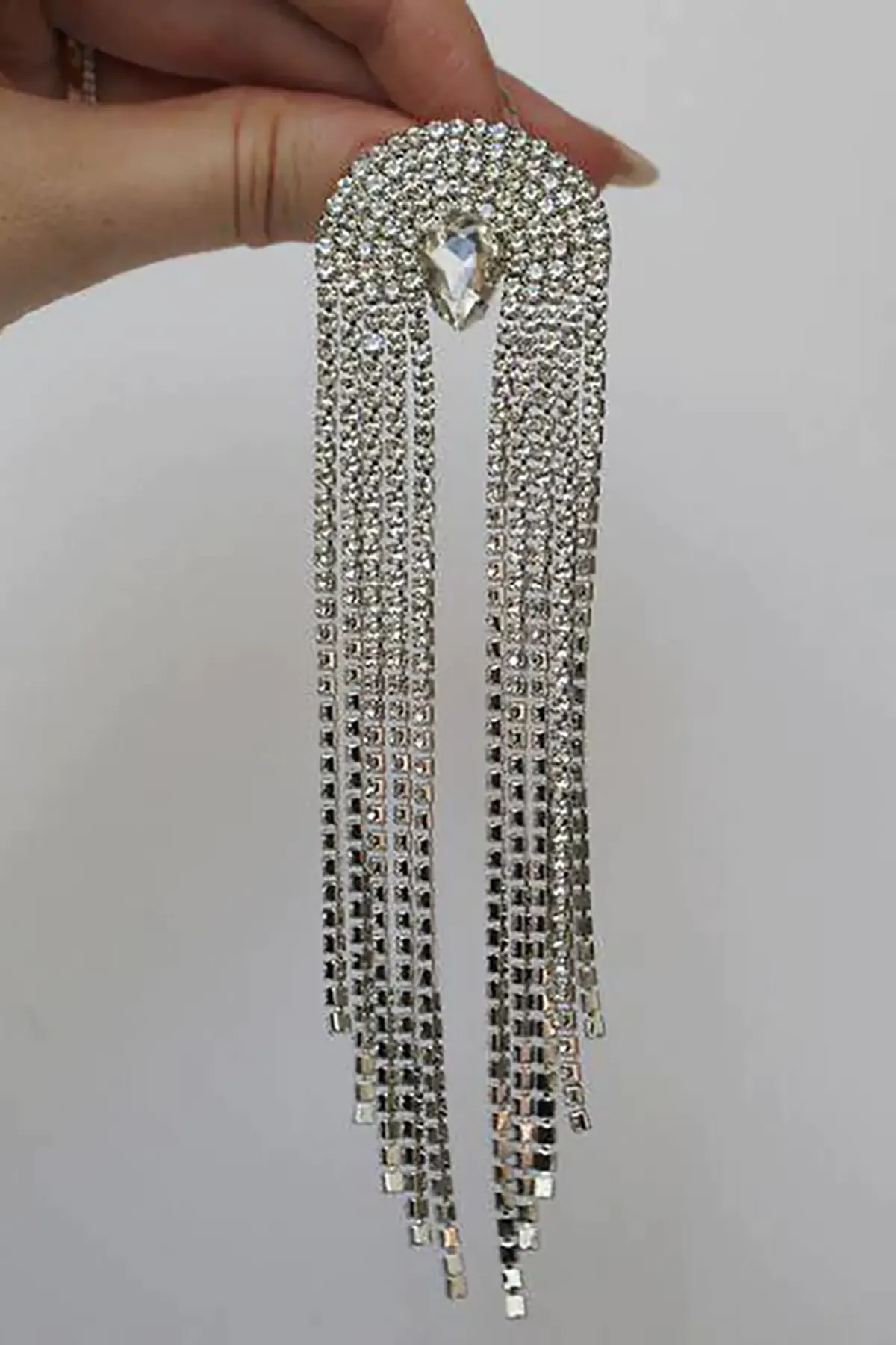 گوشواره آویز بلند مجلسی