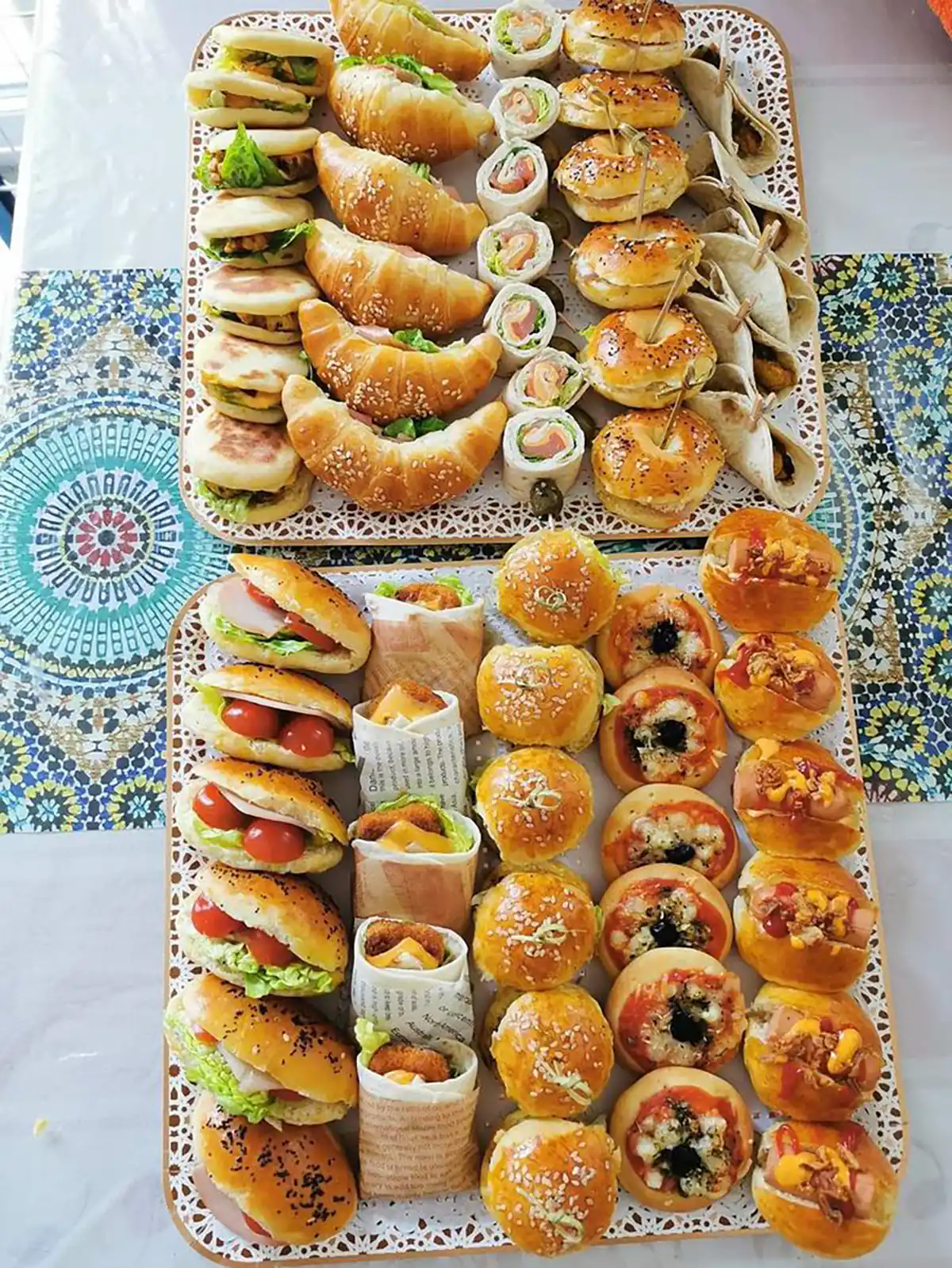 فینگر فود سرد برای پذیرایی
