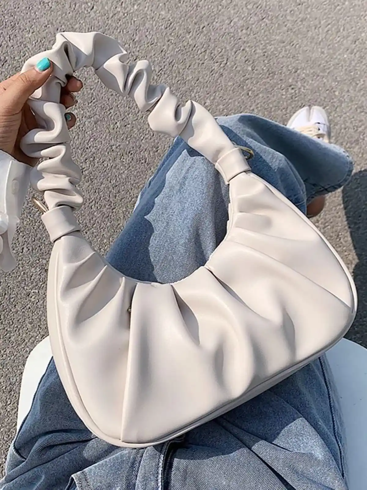 کیف دخترانه سبز پاستیلی 