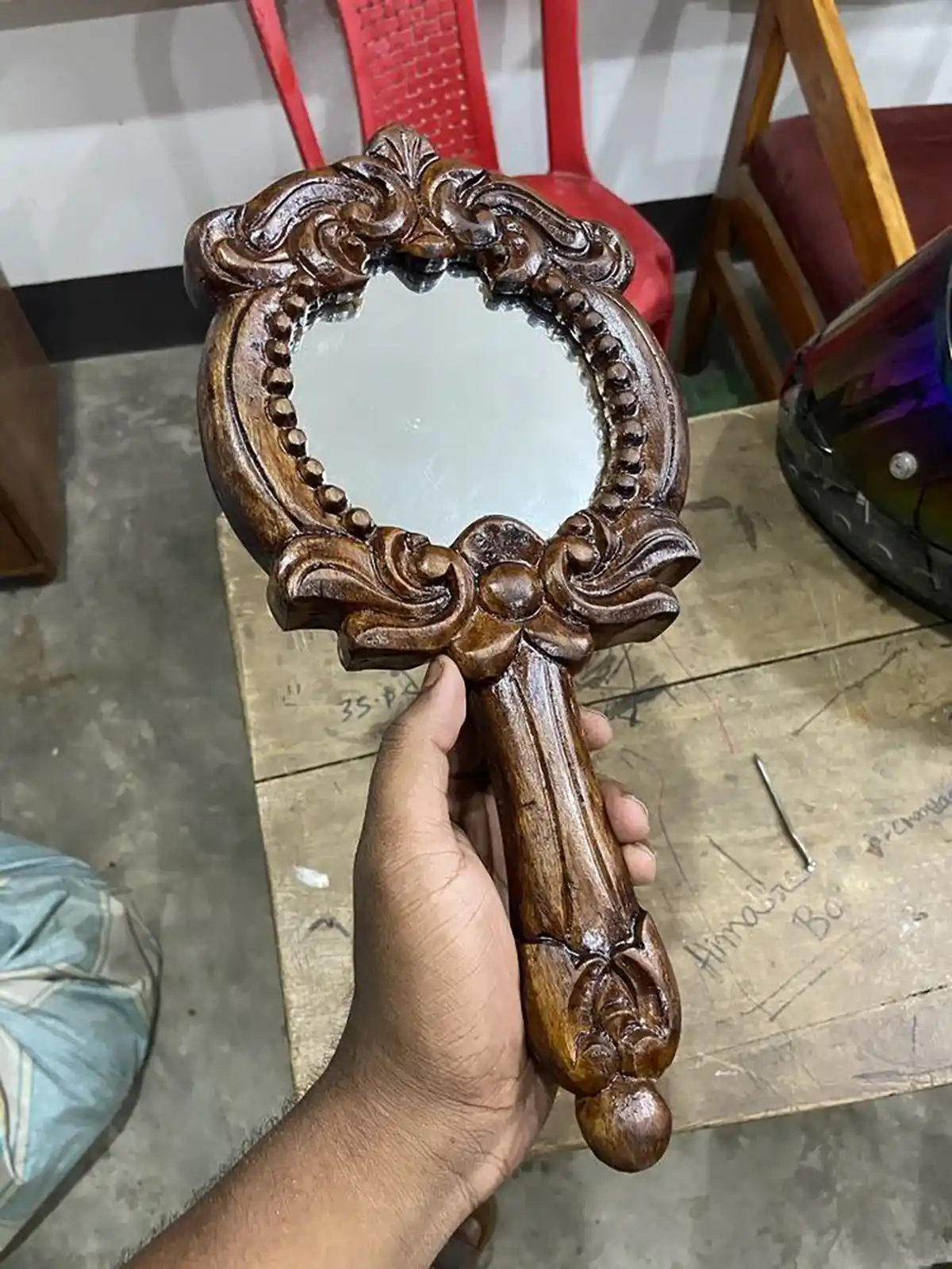 آینه دستی فانتزی
