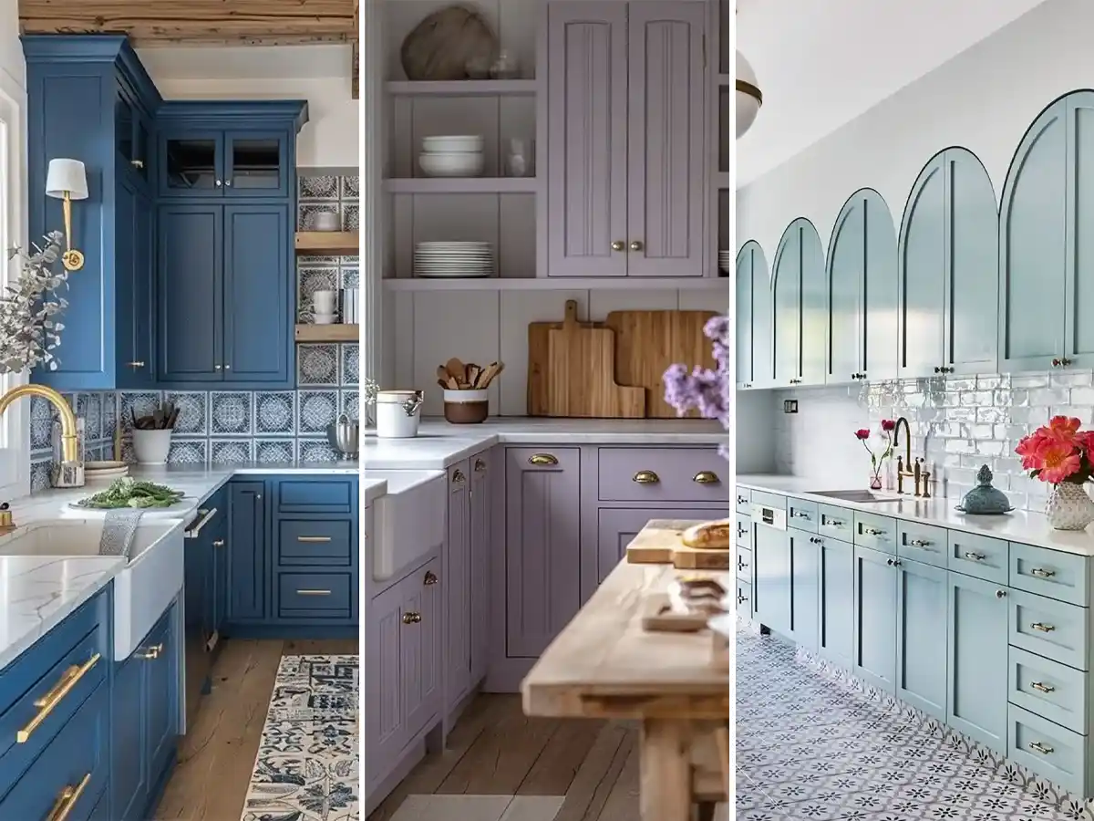 کابینت مدرن و پاستیلی