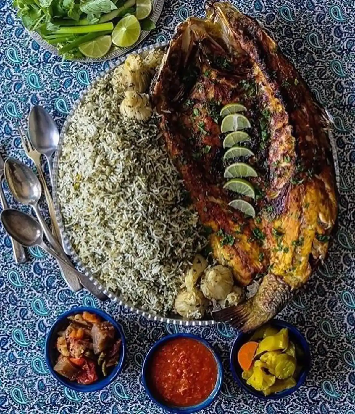 تزیین ماهی عروس
