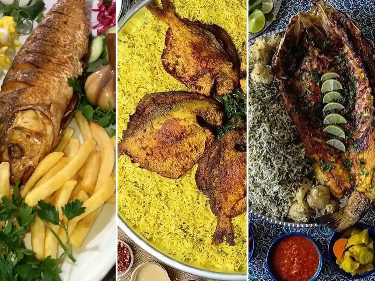 مدل تزیین ماهی | برای جداب شدن سفره های شب عید
