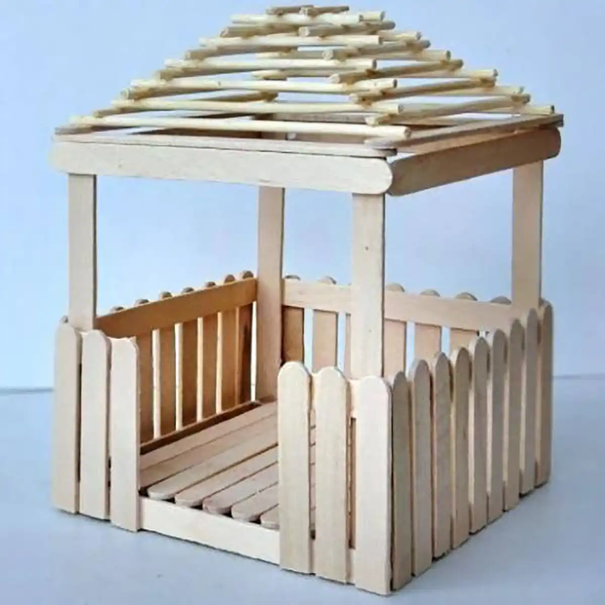 کاردستی با چوب بستنی پسرانه