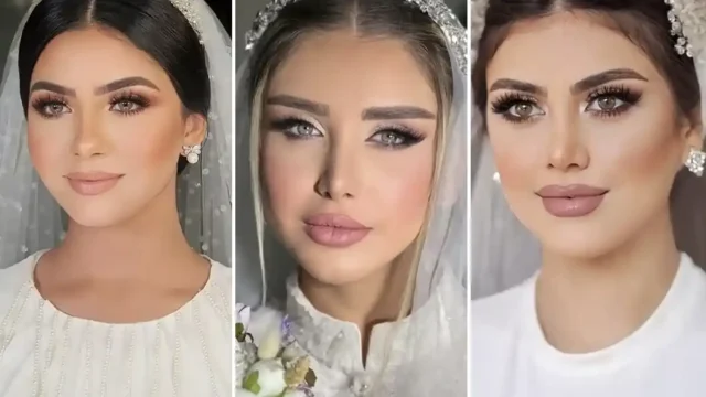 مدل میکاپ عروس خاص با استفاده از سایه‌های دودی و رژ لب‌های مات می‌تواند استایلی مدرن و شیک برای عروس بسازد