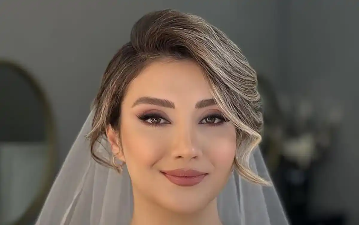 آرایش عروس اروپایی آرایش عروس جدید مدل میکاپ جدید مدل ارایش لایت جدید مدل شینیون عروس اروپایی جدید آرایش لایت عروس