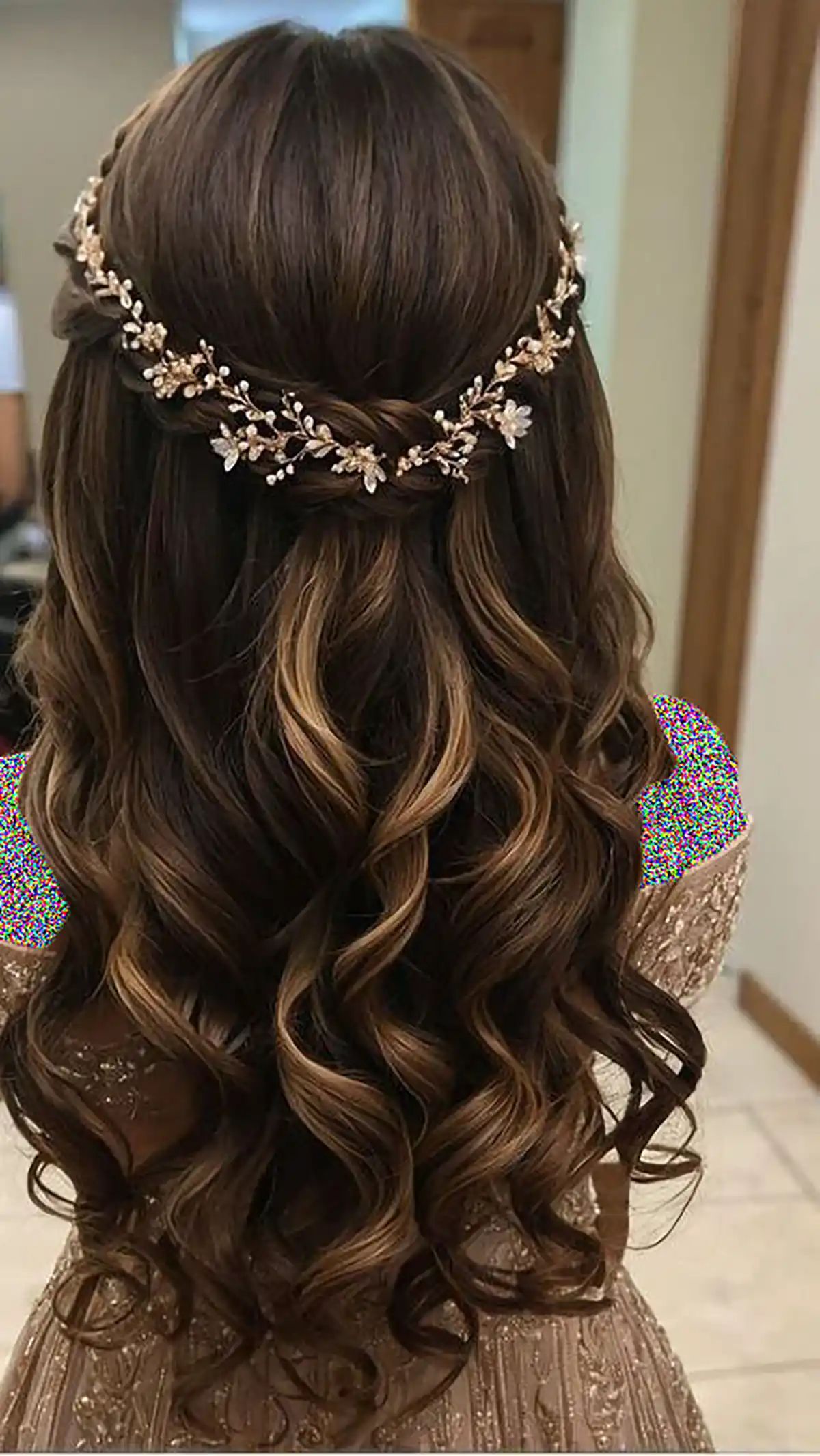 مدل موی باز ساده برای عروسی