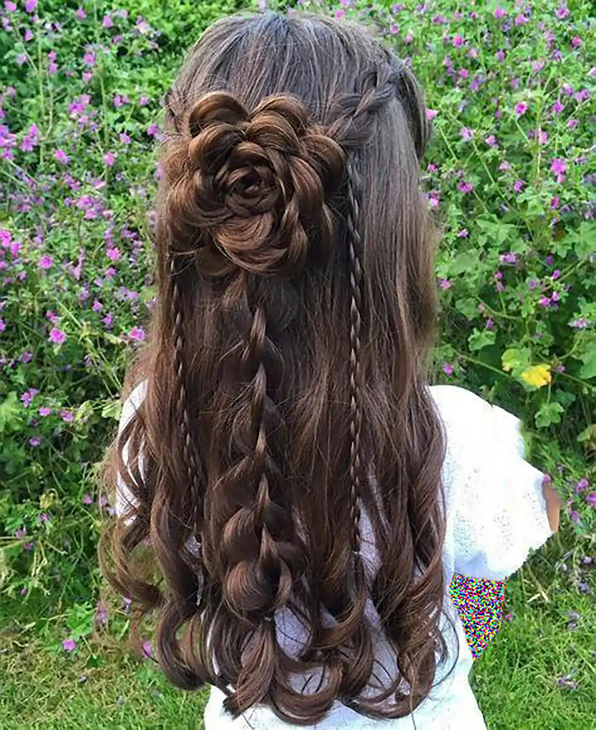 مدل موی باز اتو شده مجلسی