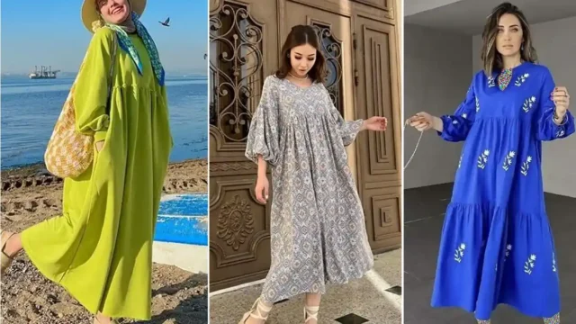 پیراهن ساحلی جذاب برای خانمایی که می‌خوان سبک و خنک و رها لباس بپوشن و همچنان خاص و خوش‌پوش دیده بشن