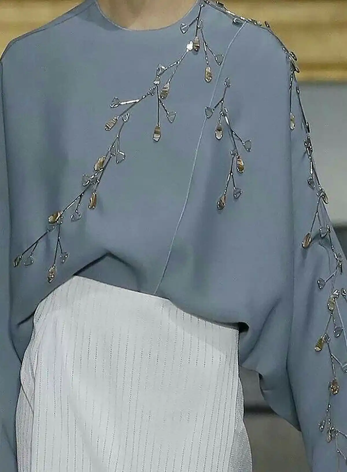 شومیز سنگ دوزی شده ترک
