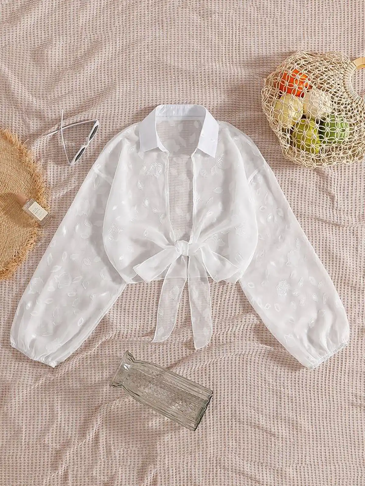 شومیز پایین گره ای