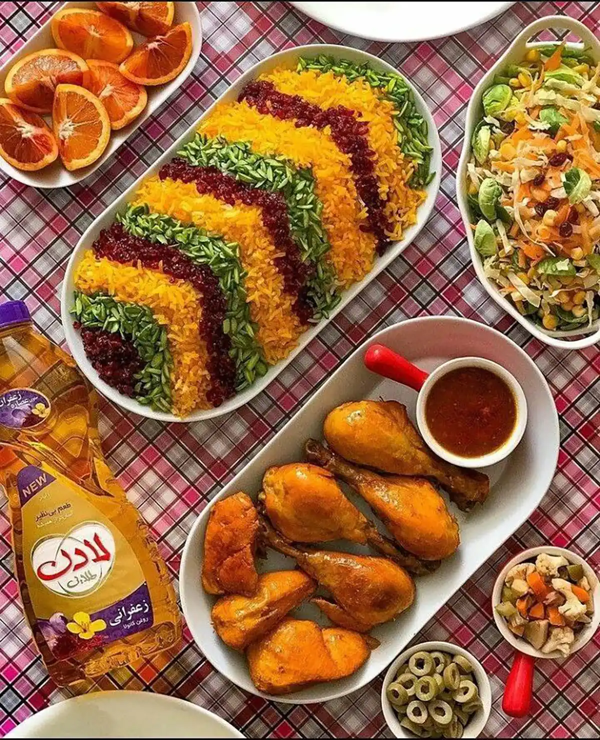 شابلون تزیین برنج