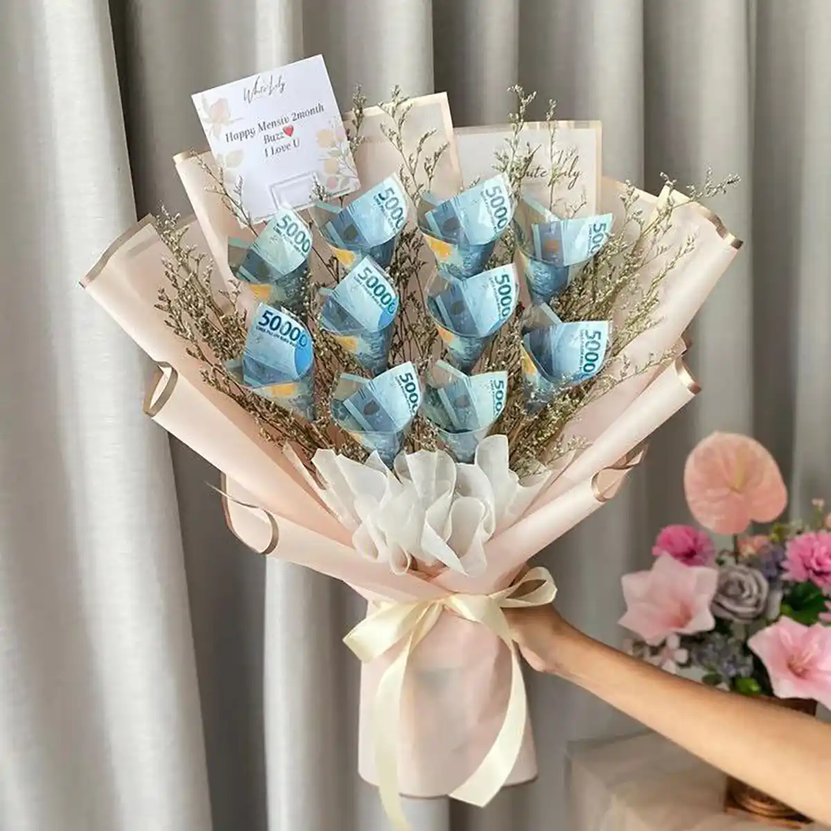 تزیین پول برای هدیه