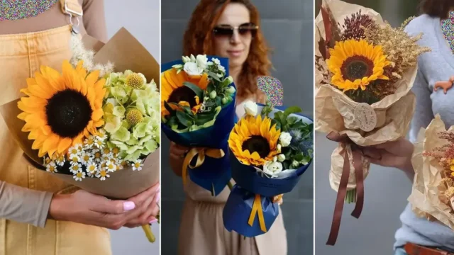 ایده‌های تزیین تک شاخه آفتابگردون که تو هر مناسبتی بدرخشه و حسابی دل ببری