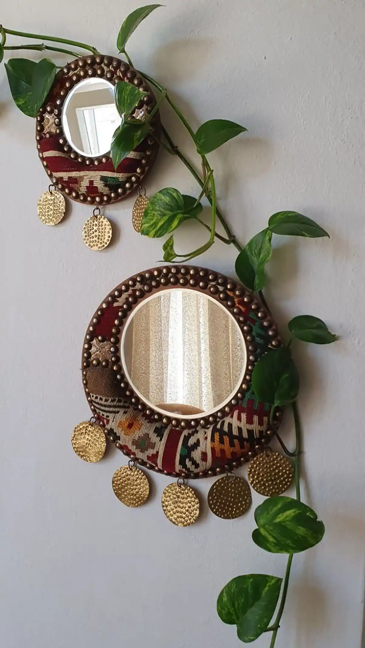 مدل آینه دیواری سنتی 